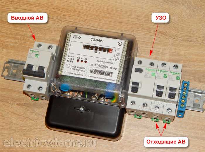 Разница между вводным автоматом и групповыми автоматами