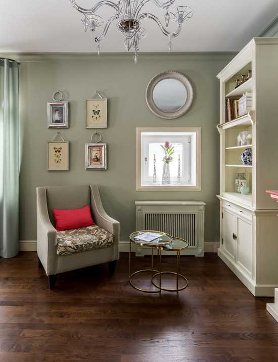 Размещение мебели с учётом световых потоков