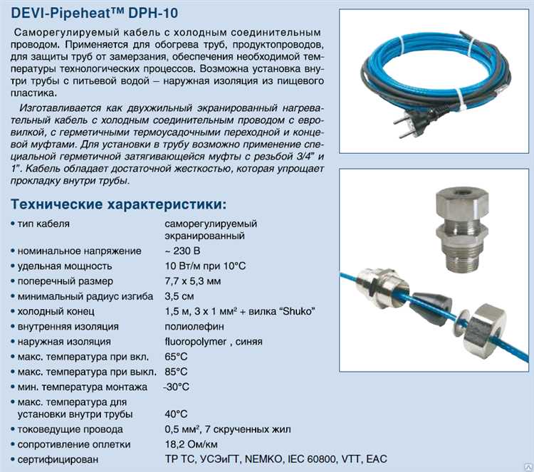 Защита греющего кабеля от механических повреждений