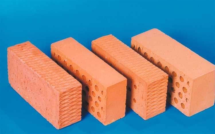 Как называются виды кирпичей с разными формами отверстий