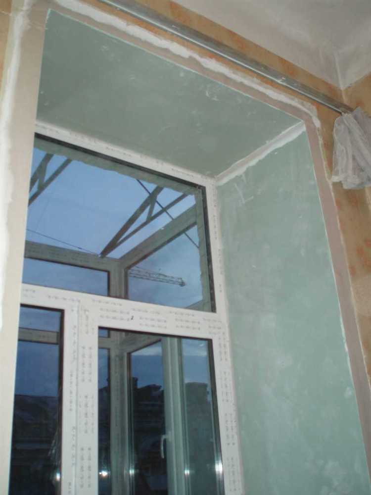 Подготовка откосов перед поклейкой обоев