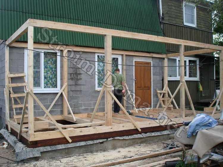 Учет нагрузки и соединение кровли пристройки с основной крышей