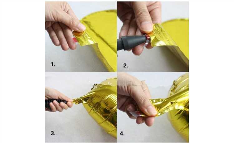 Как сделать шар из фольги