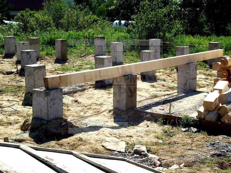 Как зафиксировать откорректированные столбы на нужной высоте