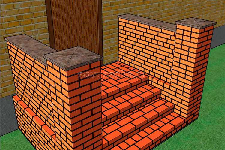 Выбор подходящего типа кирпича для ступенек