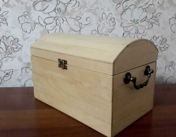 Как сделать сундук своими руками