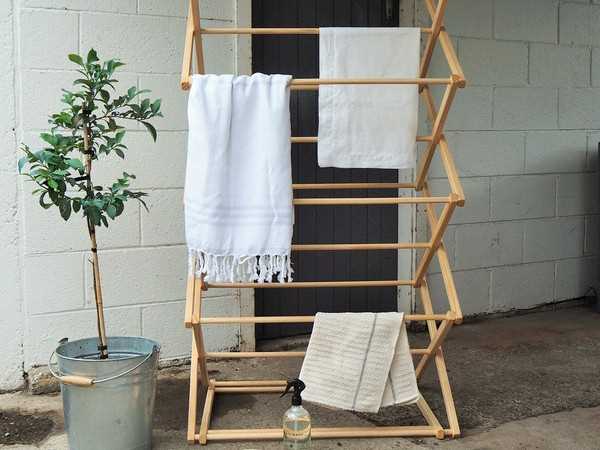 Как сделать сушилку для белья своими руками