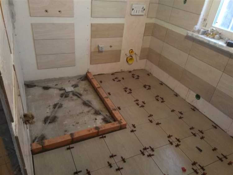 Как сделать уклон в душе к трапу