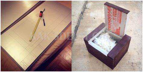 Подготовка инструментов и материалов для сборки холодильника