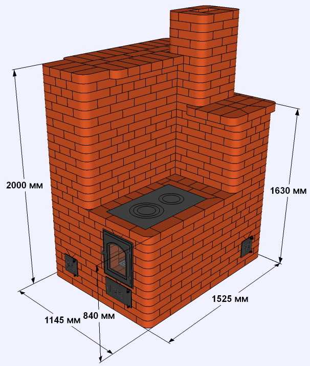 Кирпичи и материалы для кладки печи