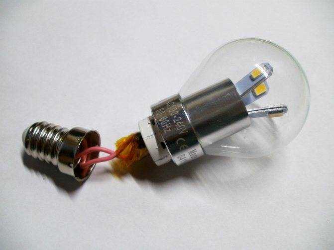 Определение типа цоколя и его крепления