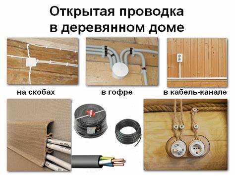 Методы маскировки розеток и выключателей в деревянном интерьере
