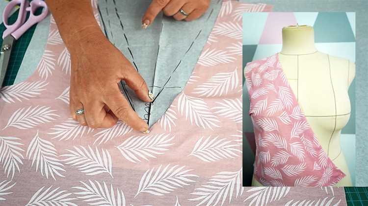 Как убрать глубокий вырез на платье