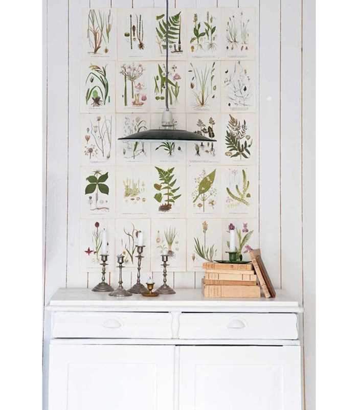 Как сделать настенную композицию из фото и рамок