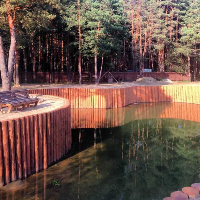 Использование габионов для предотвращения размыва берега