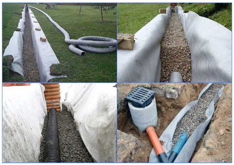 Проверка работоспособности дренажной системы после установки