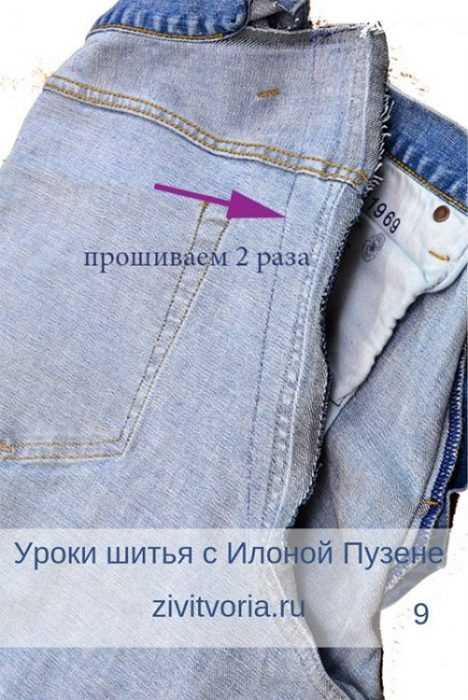 Как ушить талию кожаных штанов без повреждения материала