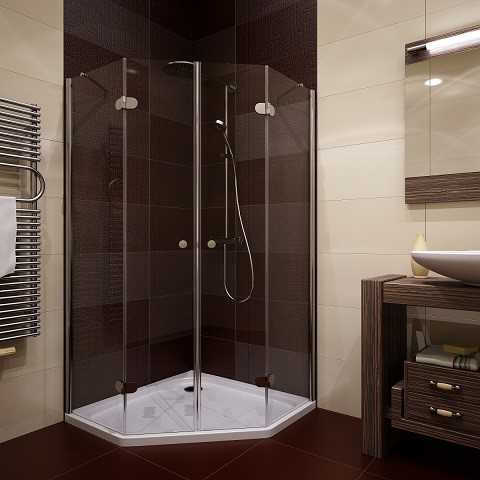 Установка и крепление душевого ограждения на плитку