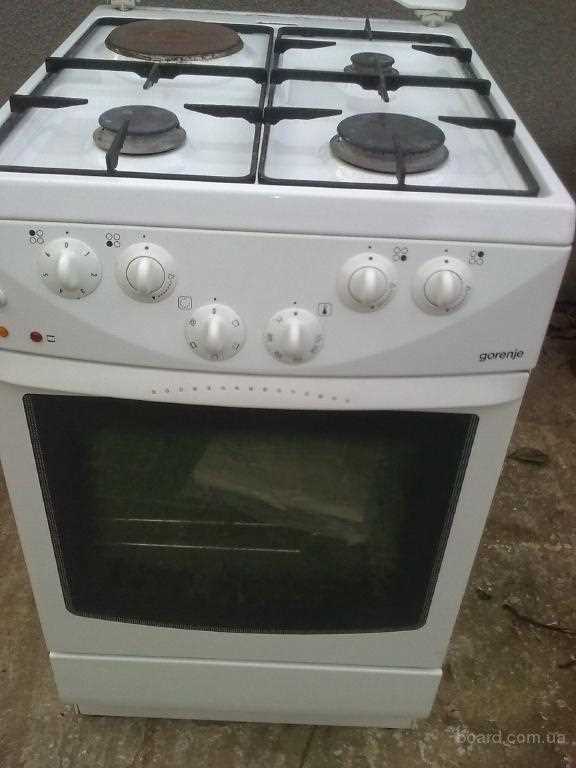 Как установить газовую плиту с электрической духовкой