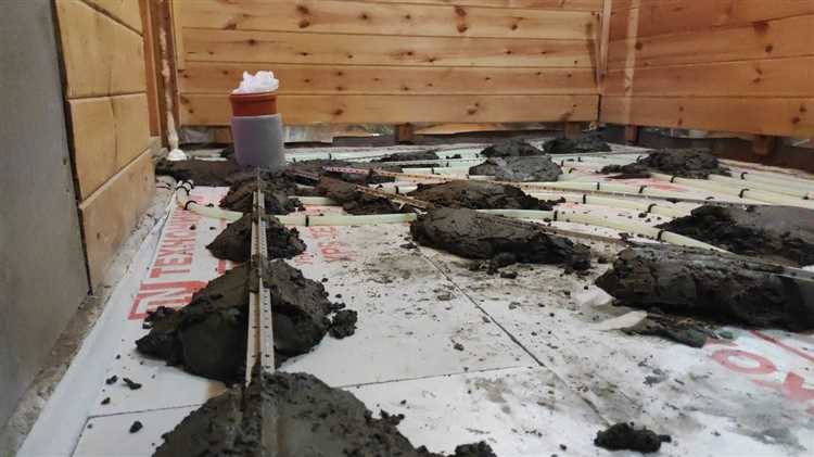 Временные сроки и условия схватывания перед заливкой