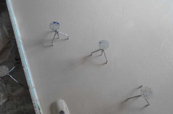 Выбор типа маяков в зависимости от типа стяжки