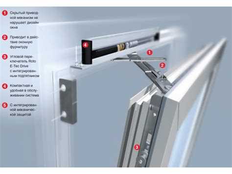 Установка и фиксация откидного механизма на створке окна