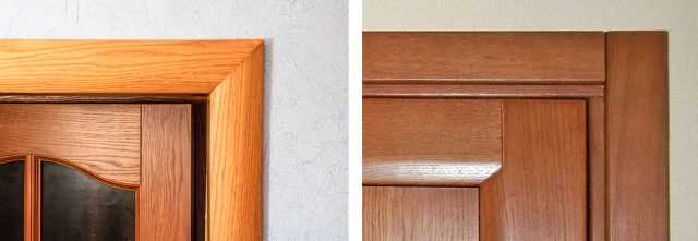 Фиксация верхней перекладины и устранение щелей