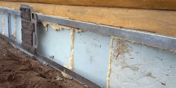 Подготовка поверхности фундамента перед утеплением