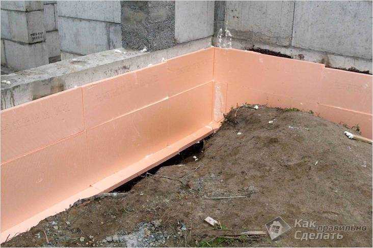 Особенности утепления свайного и столбчатого фундамента