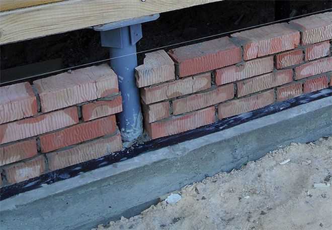 Технология наружного утепления цоколя с применением пенополистирола