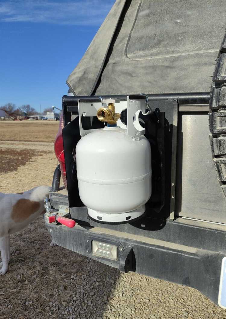 Правила установки баллона на улице в зимний период