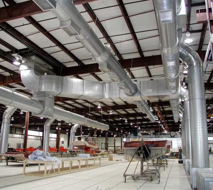 Что учитывать при проектировании вентиляции для помещений с высоким тепловыделением