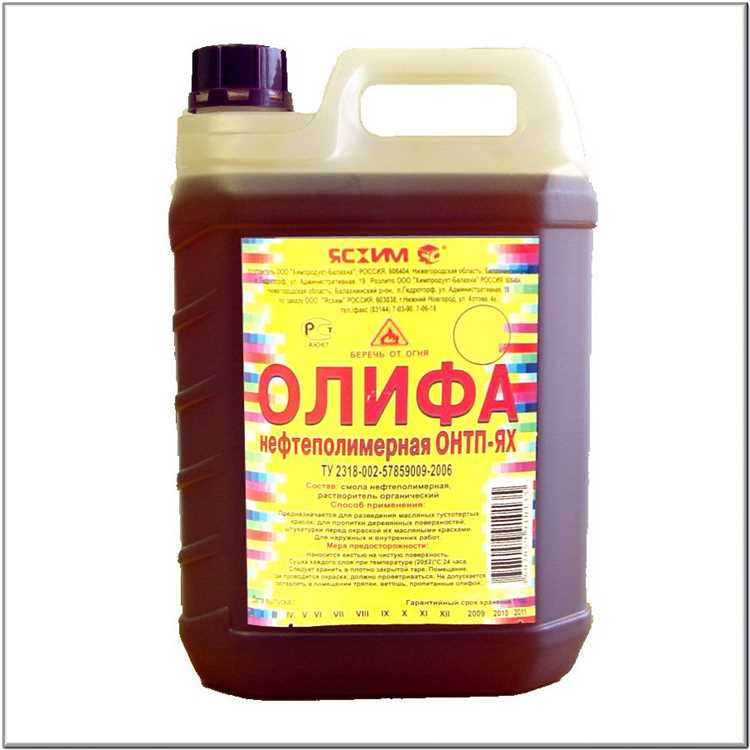 Особенности олифы для наружных и внутренних работ