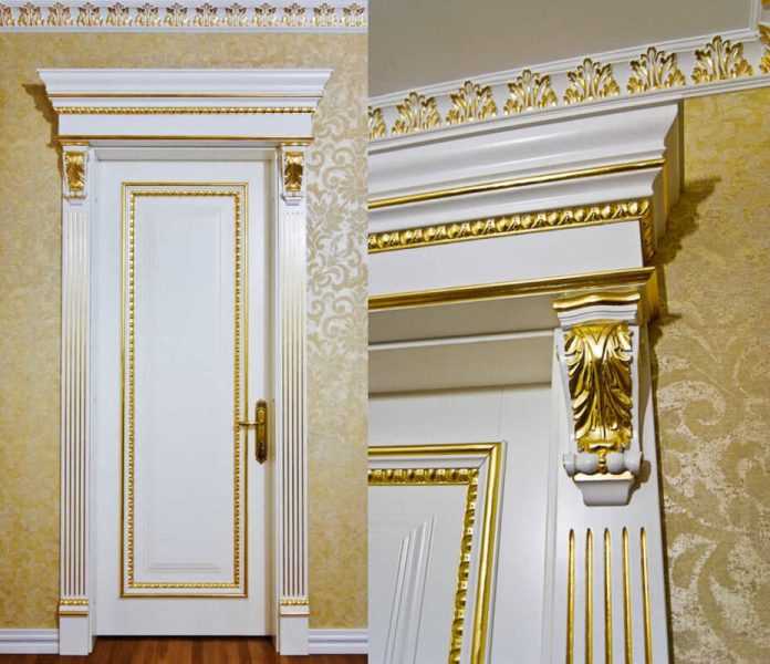 Какие бывают наличники для межкомнатных дверей
