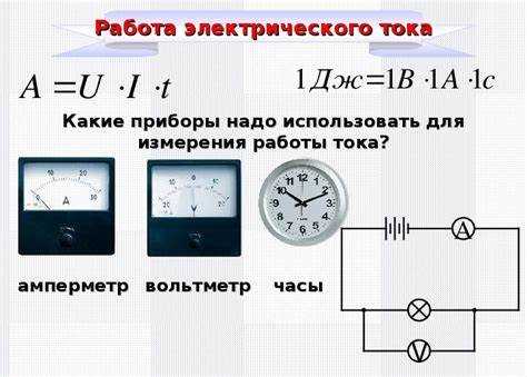 Какие единицы работы электрического тока вы знаете