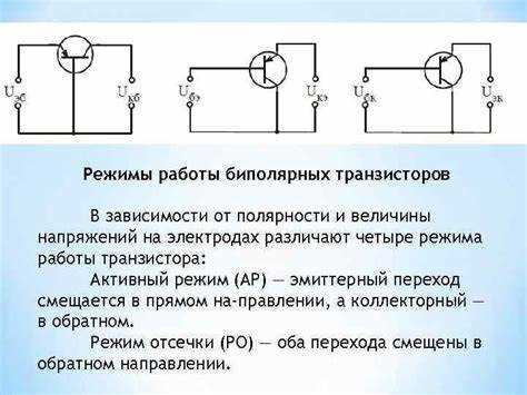 Диагностика неисправностей по типичным режимам работы транзистора