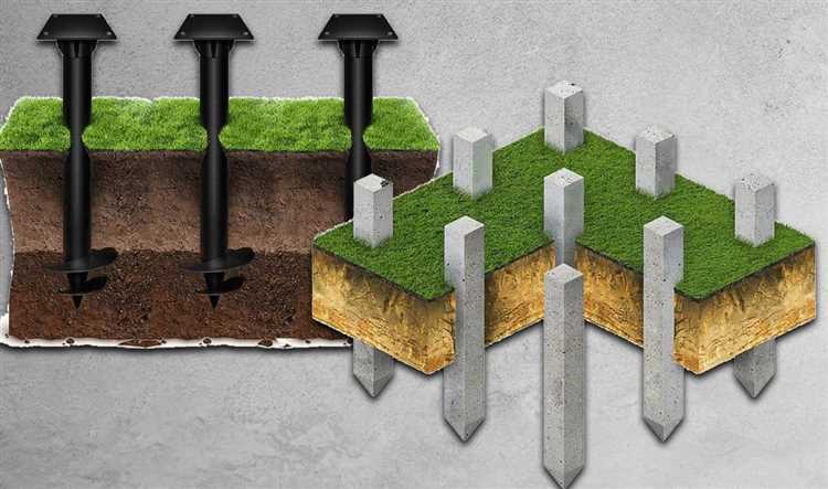 Какие сваи выбрать для дома: винтовые или железобетонные