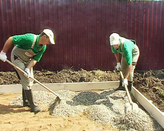 Подходит ли фракция 20–40 мм для плитного основания