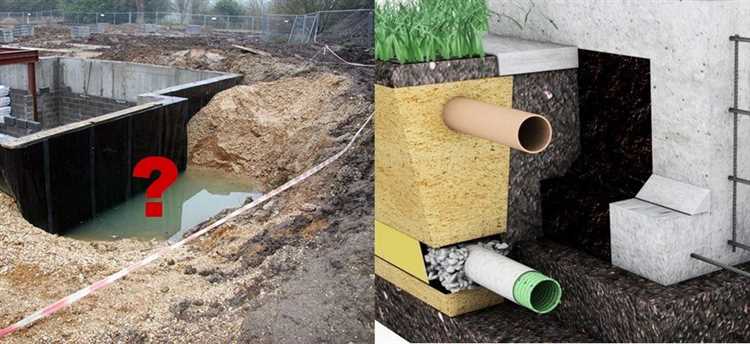 Ошибки при закладке фундамента в условиях высокого УГВ