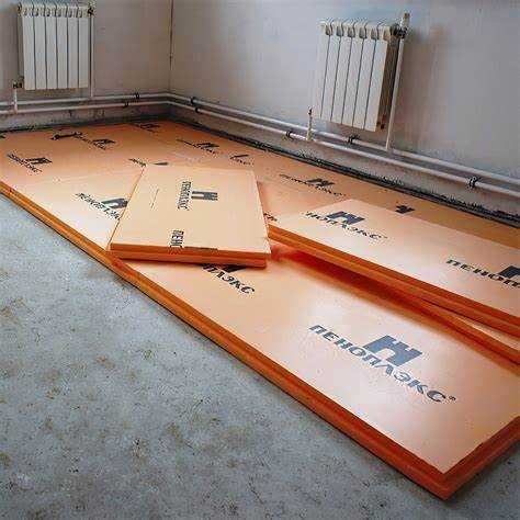 Допустимая толщина пеноплекса при укладке под теплый пол