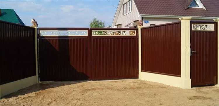 Ширина ворот для въезда грузового транспорта