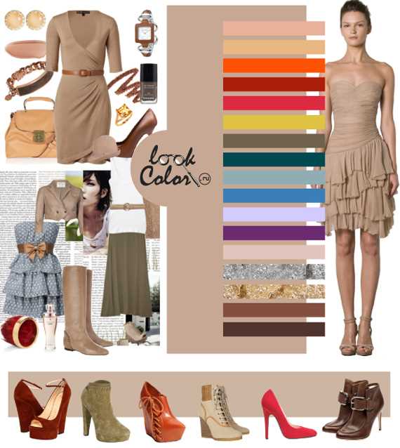 Как получить светло-бежевый цвет с розовой базой