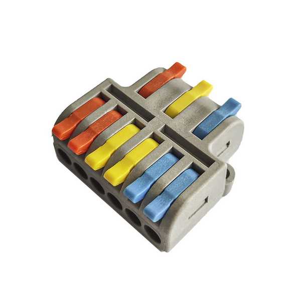 Удаление провода из клеммы без инструмента