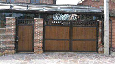 Куда должны открываться ворота в частном доме