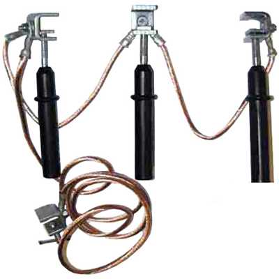 Меры безопасности при установке и снятии переносных заземлений