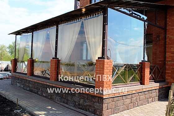 Какие способы крепления мягких окон применяются на веранде или террасе