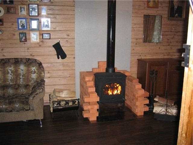 На что поставить печь камин в деревянном доме На что поставить печь камин в деревянном доме