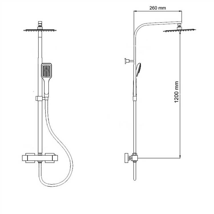 Регулируемые душевые стойки: что учесть при монтаже