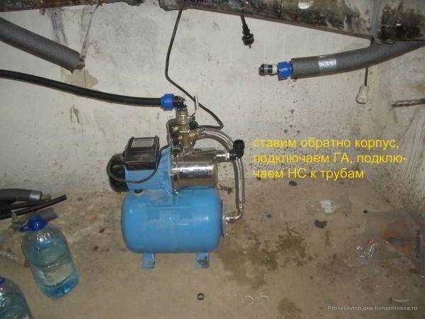 Не качает воду насосная станция в чем причины