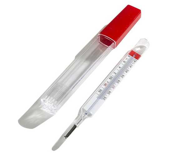 Не ртутный градусник что внутри